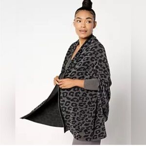 Barefoot Dreams CC Blanket Wrap XXS-XS Carbon Black